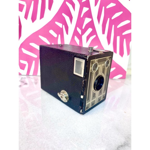 Vintage Kodak Brownie Camera. Junior Six 1930s. - Picture 4 of 7